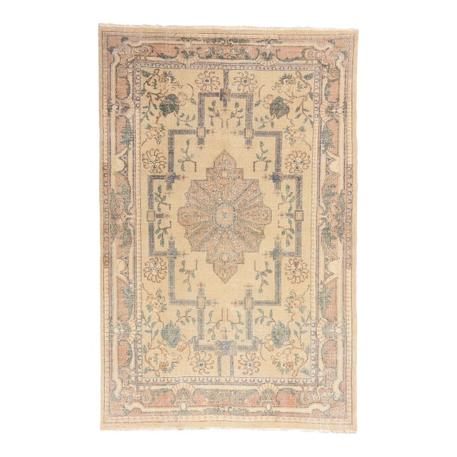 Vintage Turkish Sivas Rug - 07'03 x 11'03 For Sale