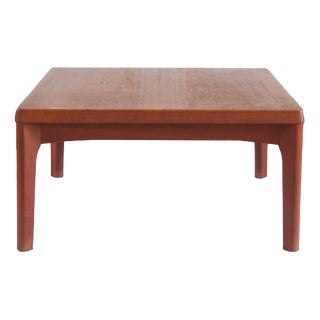 Teak Coffee Table by Henning Kjærnulf for Vejle Møbelfabrik, Denmark, 1960s For Sale