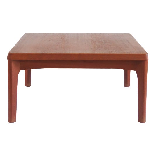 Teak Coffee Table by Henning Kjærnulf for Vejle Møbelfabrik, Denmark, 1960s For Sale