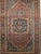 19th Century Persian Bidjar Rug, Hand-Knotted Wool, Geometric Herati Pattern, Burgundy & Blue, 5x7 For Sale - Image 16 of 18