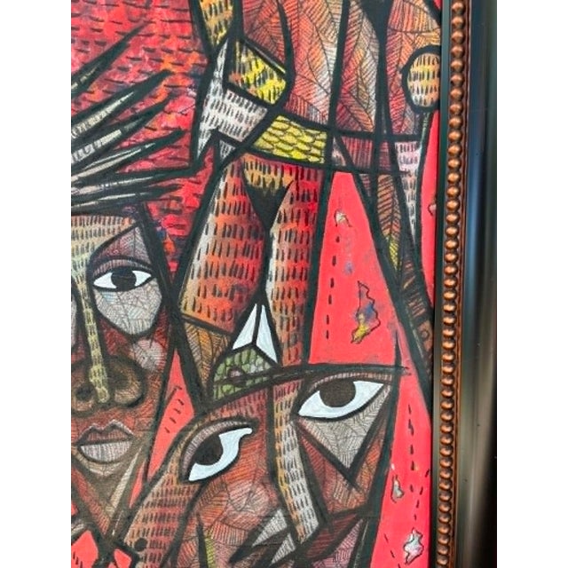 Abstract Art Original by Honseul Dorvil For Sale - Image 11 of 15