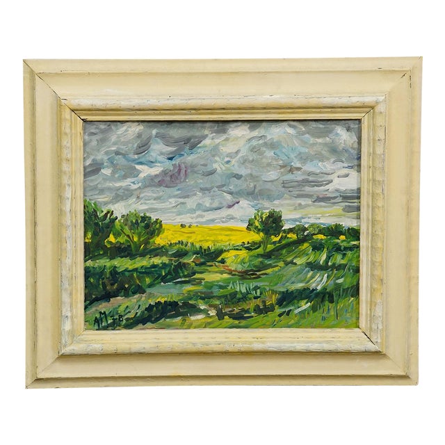 Alexander Michael Oil Painting – Summer Landscape, 1978 For Sale