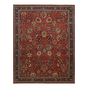 1990s Handwoven Serapi Style Area Rug 12’1″ X 15’6″