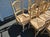Vintage French Wheat-Sheaf Dining Chairs With Rush Seats - Set of 10 For Sale - Image 12 of 18