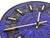 Modern German Blue Mosaic Wall Clock, 1950s For Sale - Image 6 of 18
