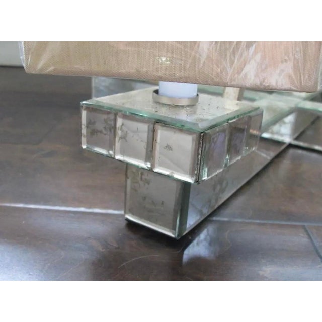 Currey & Company Raj Mirror Bronzite 4 Arm Chandelier For Sale - Image 9 of 12