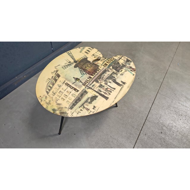 Vintage Italian Coffee Table, 1950s For Sale - Image 3 of 10