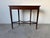 Antique George III Mahogany Demi-Lune Console Table With Drawer For Sale - Image 10 of 13