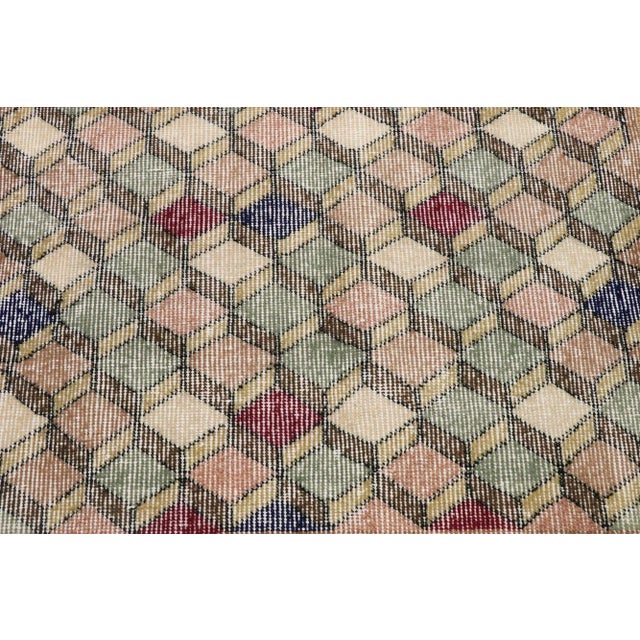 Late 20th Century Vintage Turkish Sivas Rug, 02'10 X 06'06 For Sale - Image 5 of 10