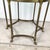 Mid 20th Century 1970s Neoclassical Brass and Octagonal Glass Accent Side Table in the Style of La Barge For Sale - Image 5 of 16
