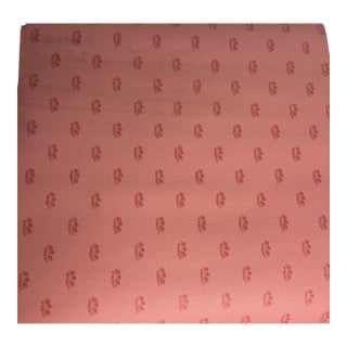 Brunschwig and Fils Pink Wallpaper For Sale