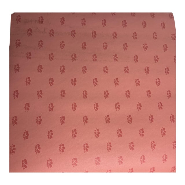 Brunschwig and Fils Pink Wallpaper For Sale
