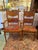Traditional Set of Six, Antique, Oak Dining Chairs Covered With Ralph Lauren Kilim Fabric, Early 1900s For Sale - Image 3 of 11