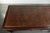 Wood Antique English Writing Desk with Dark Brown Leather Top, 1800s For Sale - Image 7 of 13