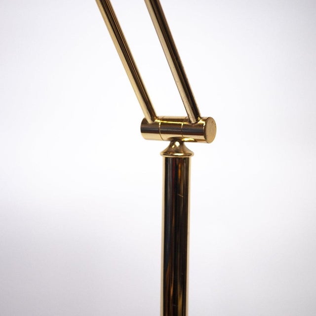 Italian Brass Floor Lamp by Relco, 1980s For Sale - Image 9 of 12