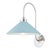Hudson Valley Lighting Mark D. Sikes Clivedon 1-Light Sconce, Polished Nickel/Blue Bird For Sale