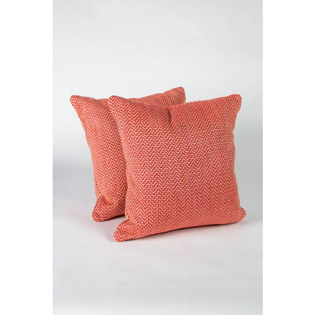 22" Schumacher Orwell Pillows, Pair For Sale In Raleigh - Image 6 of 6