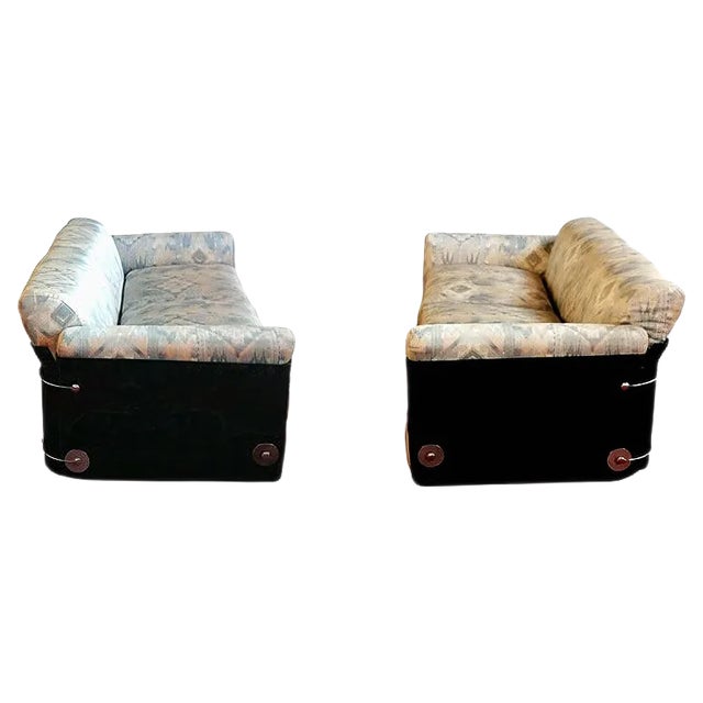 Set of Larissa Sofas by Vittorio Introini for Saporiti Italia, 1972 For Sale