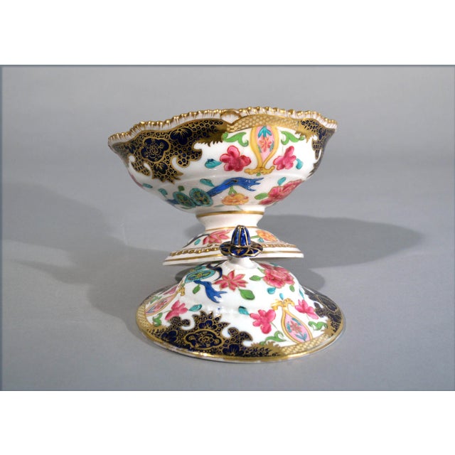 Early 19th Century Coalport Porcelain Regency Chinoiserie Dessert Service, John Rose & Co., 58 Pieces For Sale - Image 5 of 17