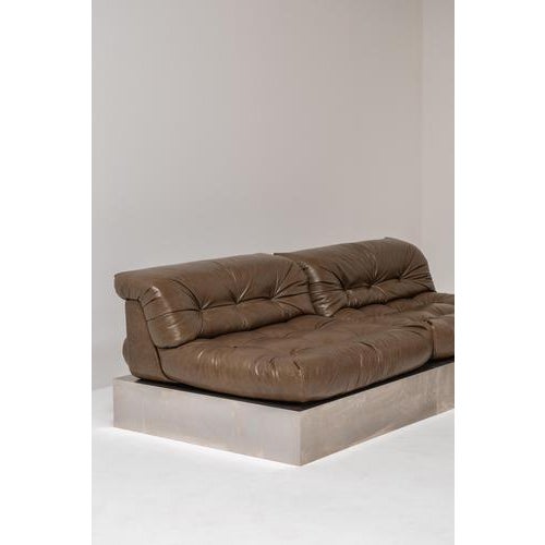 First Edition Mah Jongh Sofa from Roche Bobois, 1970s, Set of 3 For Sale - Image 14 of 18