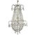 Hollywood Regency Crystal Chandelier For Sale