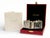 Black Tank Française Folding Dual-Time Desk Clock from Cartier, 2000 For Sale - Image 8 of 12