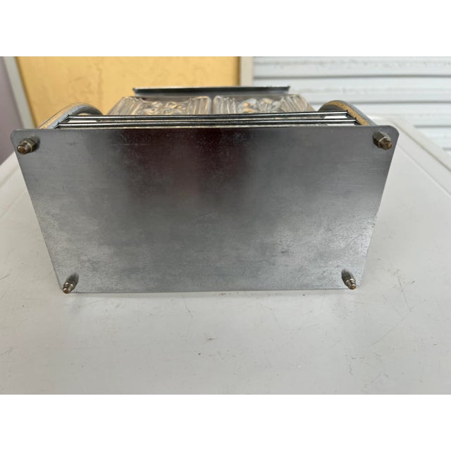 Metal Mid-Century Liquor Locker Decanter Set, 3 Pcs For Sale - Image 7 of 11