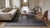8x10 Gray Hand-Knotted Wool Viscose Striated Texture Solid Open Field Carpet Rug For Sale - Image 13 of 13