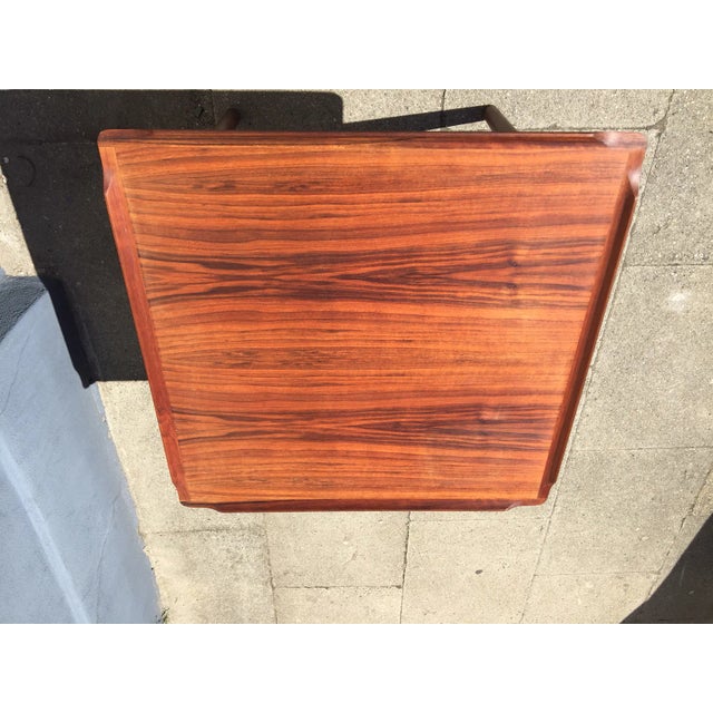 Danish Teak Coffee Table by Holger Georg Jensen for Kubus, 1960s For Sale - Image 4 of 5