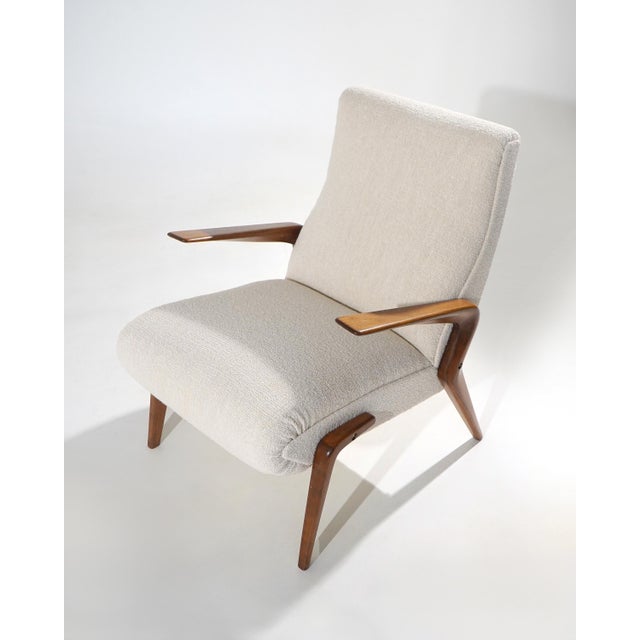 P71 Armchairs by Osvaldo Borsani for Tecno, 1950s, Set of 2 For Sale - Image 11 of 16
