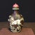 Mid 20th Century Vintage Carved Liuli Glass Snuff Bottle - Horse & Pine Motif For Sale - Image 5 of 9
