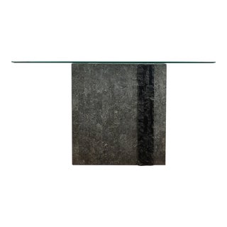 Maitland-Smith Tessellated Stone Console Table For Sale