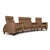 Arion Leather Sofa Beige Four Seater Couch from Stressless For Sale - Image 10 of 14