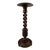 Early 1900s Hand Carved 35" Open Barley Twist Pedestal Display or Plant Stand For Sale