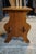 Brown Vintage Early American Style Mahogany Library Console Book Stand Side End Table For Sale - Image 8 of 15