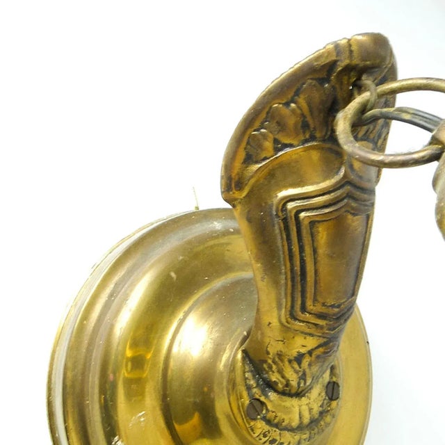 Art Deco Style Wall Lamp, Poland, 1950s For Sale - Image 3 of 7