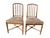 Mid-Century Modern MCM Spindle Back Walnut Dining Chairs in the Style of Seven Robsjohn-Gibbings- Set of 6, Mid Century Modern For Sale - Image 3 of 12