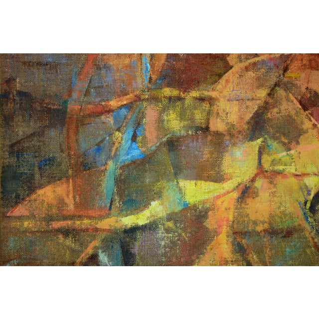 Alfonso Pragliola, Antica Roma, Painting on Raw Jute Canvas For Sale - Image 3 of 7