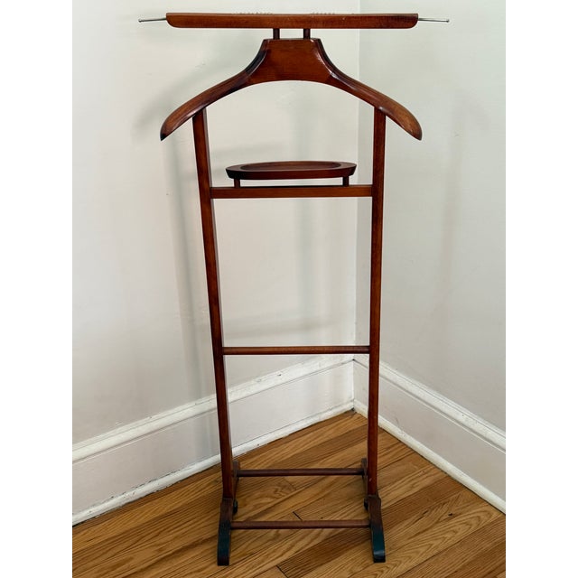 Wood Vintage Italian Gentleman's Butler or Valet For Sale - Image 7 of 16