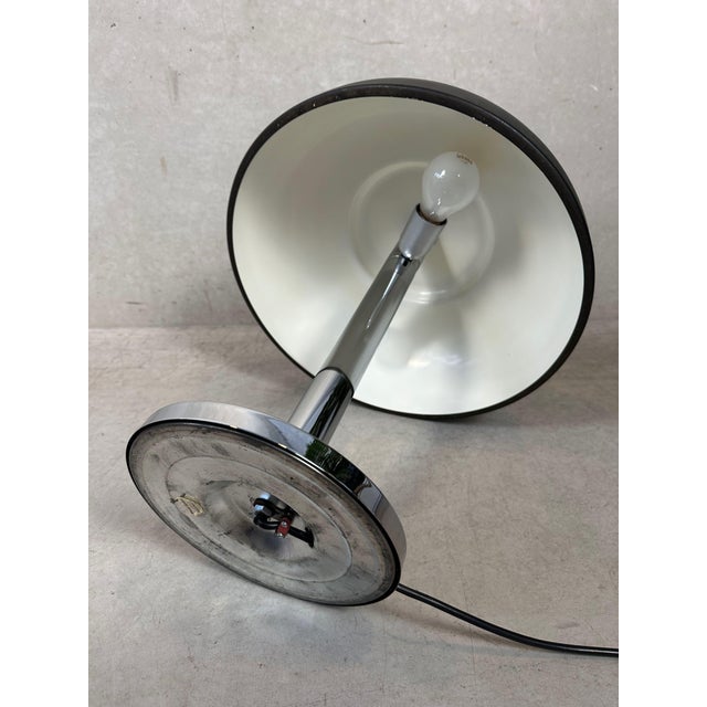 Vintage Bauhaus Mushroom Table Lamp, 1950s For Sale - Image 9 of 14