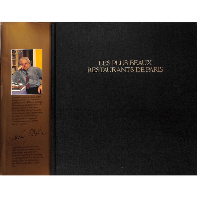 Traditional "Les Plus Beaux Restaurants De Paris" 1989 Gain, Roger For Sale - Image 3 of 12