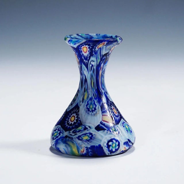 Murrine Vases attributed to Fratelli Toso, Murano, 1890s, Set of 5 For Sale - Image 6 of 10