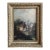 Antique Rustic European Oil Painting For Sale