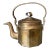 Antique Petite Handmade Brass Kettle For Sale