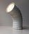 - Space Age table light - Shaped like a worm or industrial pipe - Designed by Danish architect Ole Pless-Jørgensen -...