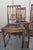 Brown Louis XVI Chairs in Carved Wood, Set of 4 For Sale - Image 8 of 9