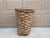 19th-Century French Splint Oak Harvest Basket With Original Weathered Patina For Sale - Image 12 of 13