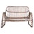 Vintage Mid-Century Modern Rattan and Bamboo Love Seat or Sofa, 1960s For Sale - Image 15 of 18