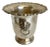 1950's Poole Silver Co. Regency Silver Plated Lion Head Champagne Ice Bucket For Sale