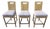 Three McGuire Furniture Thomas Pheasant Counter Stools For Sale